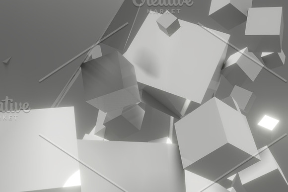 Square Geometric Backgrounds in Textures - product preview 3