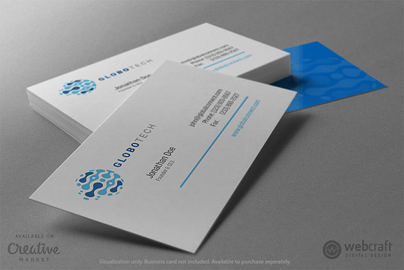 Globo Tech Logo Template in Logo Templates - product preview 3