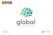 Global Connect Logo Template 3