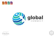 Global Connect Logo Template 1