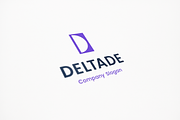 DELTADE - Letter D Logo