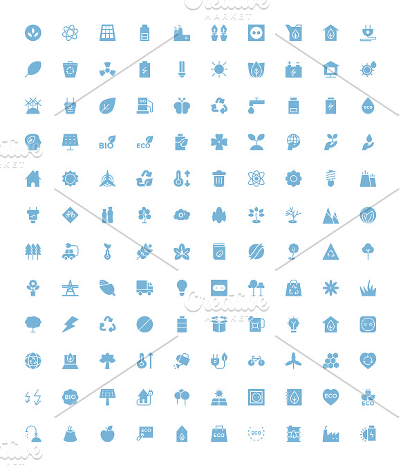 100+ Ecology Vector Icons in Graphics - product preview 2