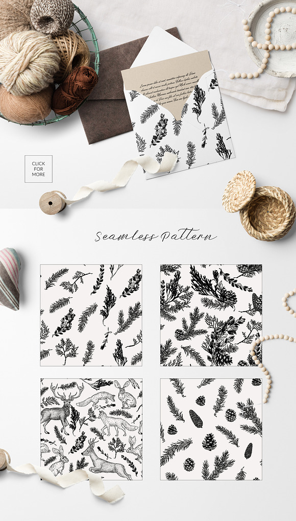 WINTER BREATH. Graphic Collection in Illustrations - product preview 4