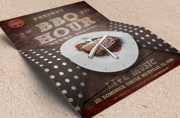BBQ Hour Flyer in Flyer Templates - product preview 2