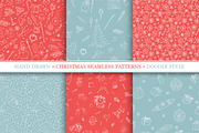 Christmas seamless vector patterns