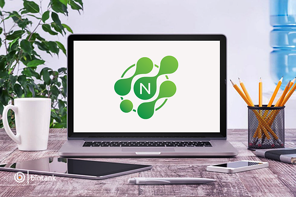 Network N Letter Logo in Logo Templates - product preview 2