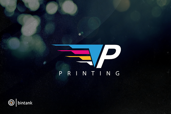 Fast Printing - P Letter Logo in Logo Templates - product preview 3