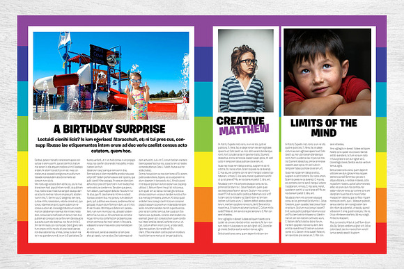 Kids Magazine Template in Magazine Templates - product preview 14