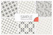 Simple Seamless Patterns. Set 3