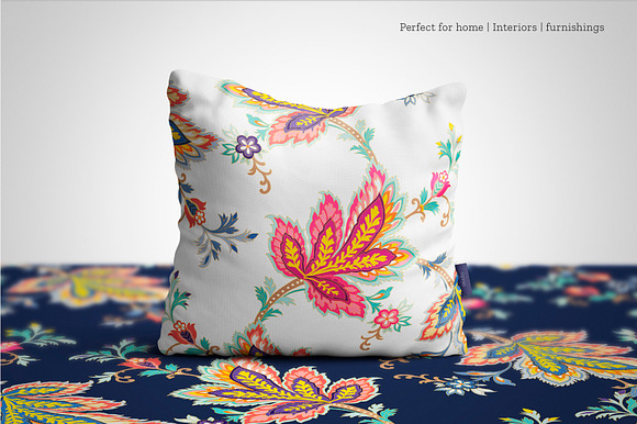 Seamless Paisley Floral Prints! in Patterns - product preview 2