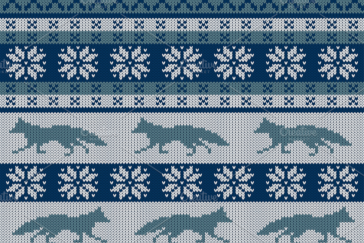 Ornament with a running fox in Patterns - product preview 8