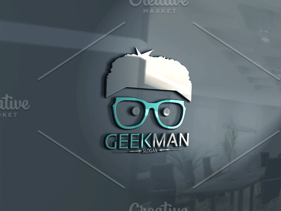 Geek logo Template in Logo Templates - product preview 1