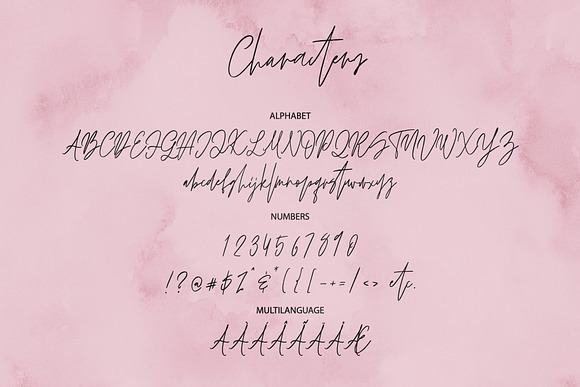 OH NOVEMBER SCRIPT in Script Fonts - product preview 7