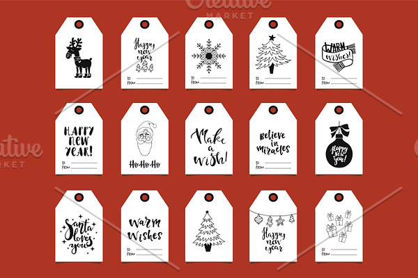 Christmas tags and cards