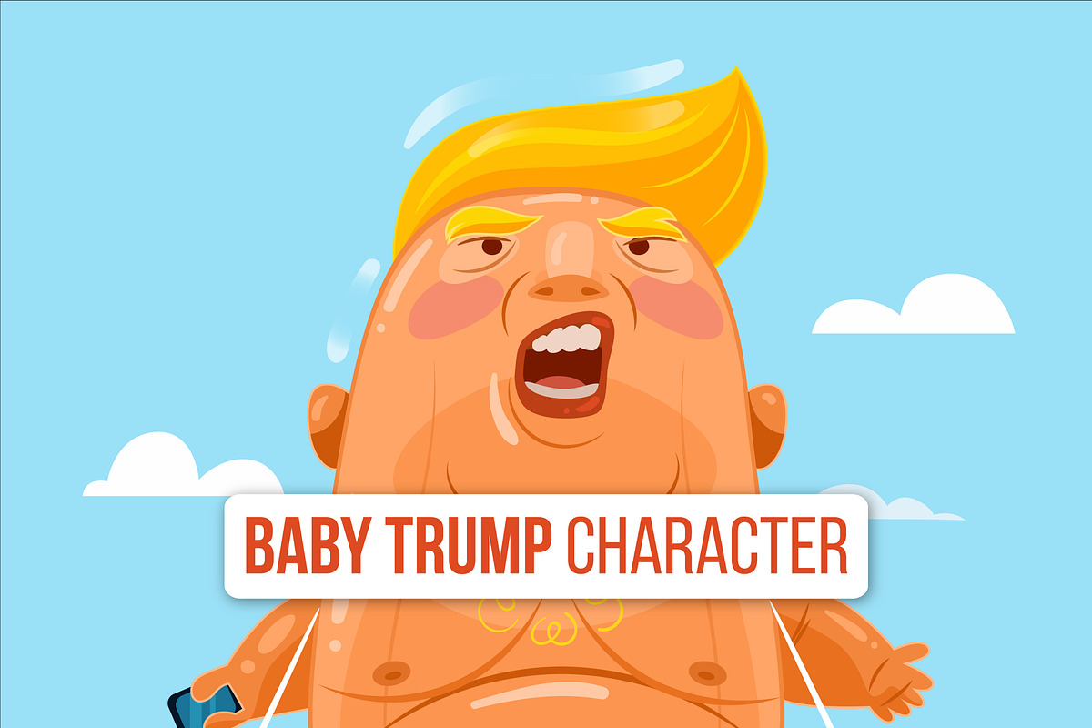 Baby Trump in Illustrations - product preview 8