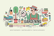 Gardening bundle and seamless