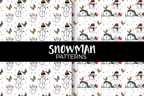 Snowman patterns 
