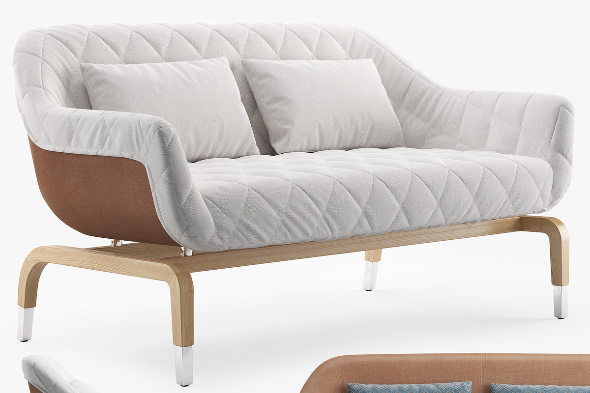 outdoor sofa SMANIA "FIGI" in Furniture - product preview 8