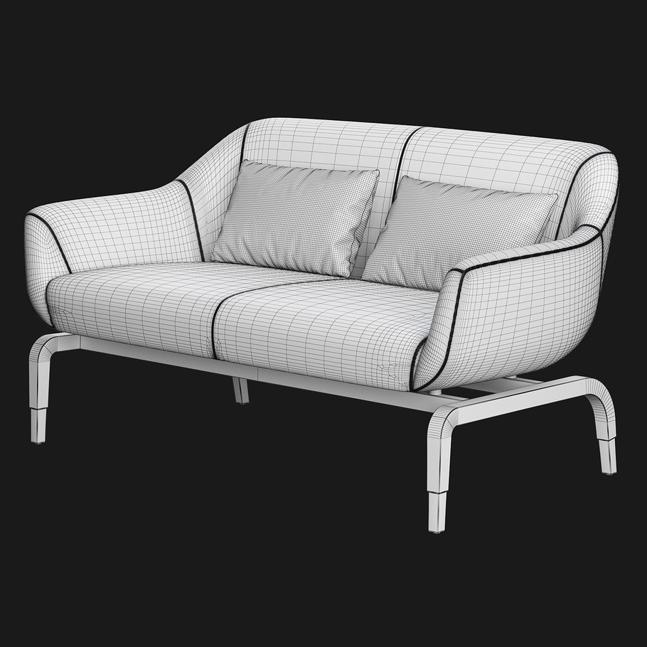 outdoor sofa SMANIA "FIGI" in Furniture - product preview 13