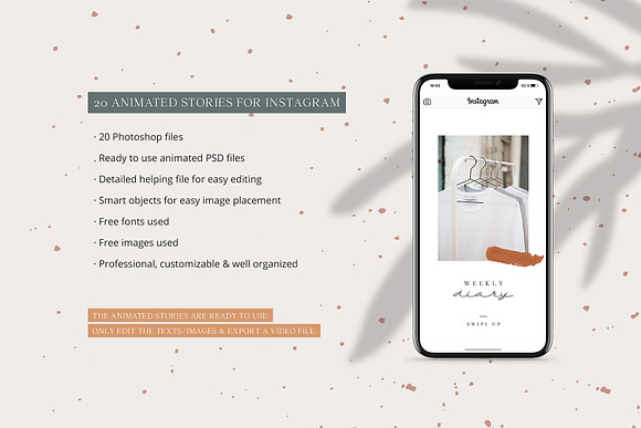 ANIMATED Instagram Stories – Lucia in Instagram Templates - product preview 1