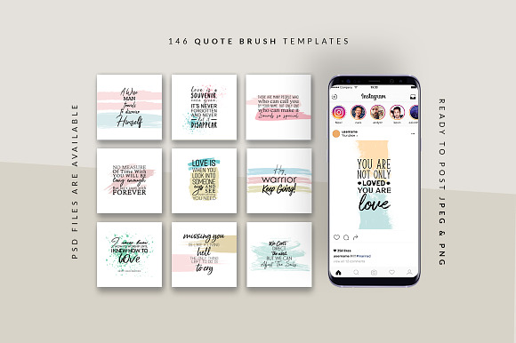 Instagram Social Media Quotes in Instagram Templates - product preview 18