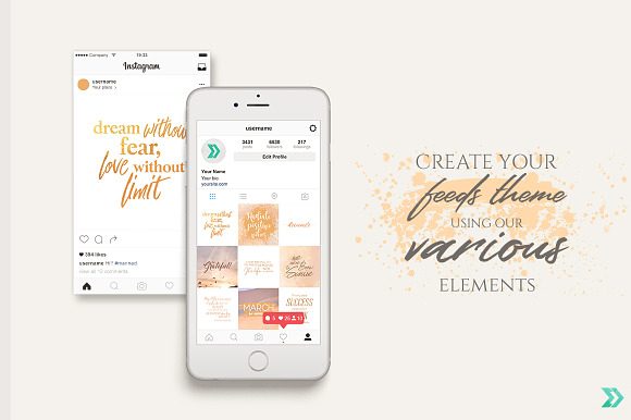 Instagram Social Media Quotes in Instagram Templates - product preview 22