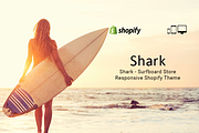 Shark Surfboard Store Shopify Theme