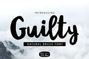 Guilty Brush Font