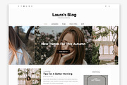 Laura Wordpress Blog Theme