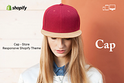 Cap – Store Responsive Shopify Theme