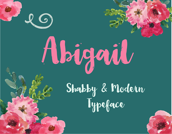 Abigail in Script Fonts - product preview 3