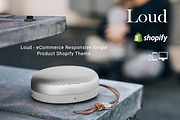 Loud – Single Product Shopify Theme