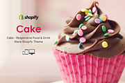 Cake – Food & Drink Shopify Theme
