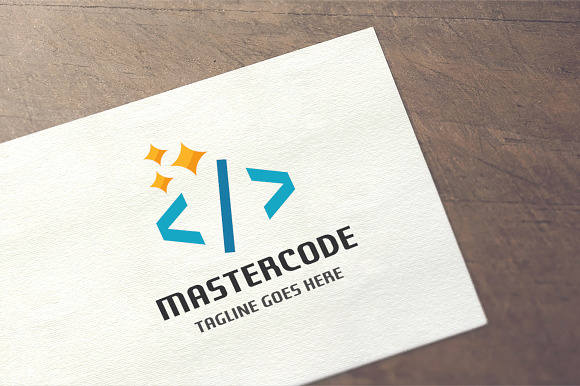 Master Code Logo in Logo Templates - product preview 2