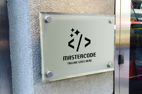 Master Code Logo in Logo Templates - product preview 3