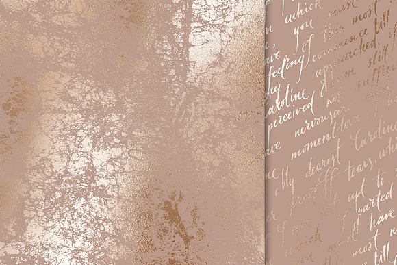 Rose Gold, Bronze and Marble Texture in Textures - product preview 1