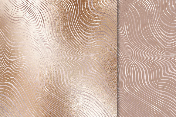 Rose Gold, Bronze and Marble Texture in Textures - product preview 6