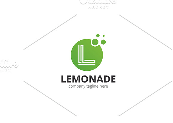 Lemonade L Letter Logo in Logo Templates - product preview 1