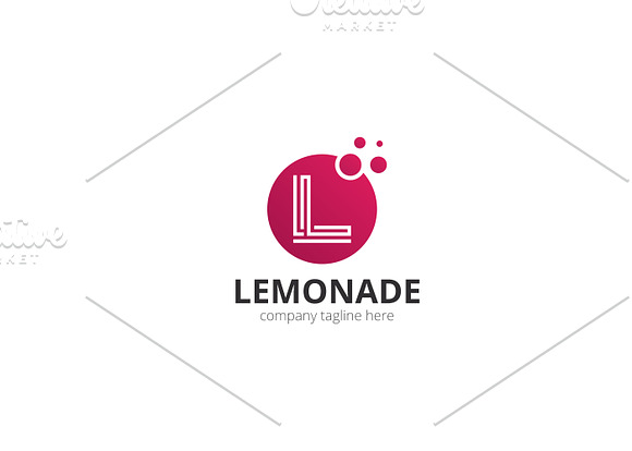 Lemonade L Letter Logo in Logo Templates - product preview 2
