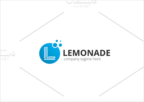 Lemonade L Letter Logo in Logo Templates - product preview 3