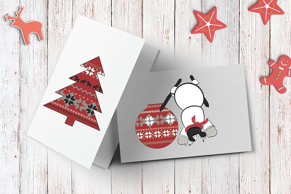 Scandinavian Christmas set (vector) in Objects - product preview 4