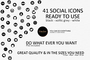 41 Social Icons