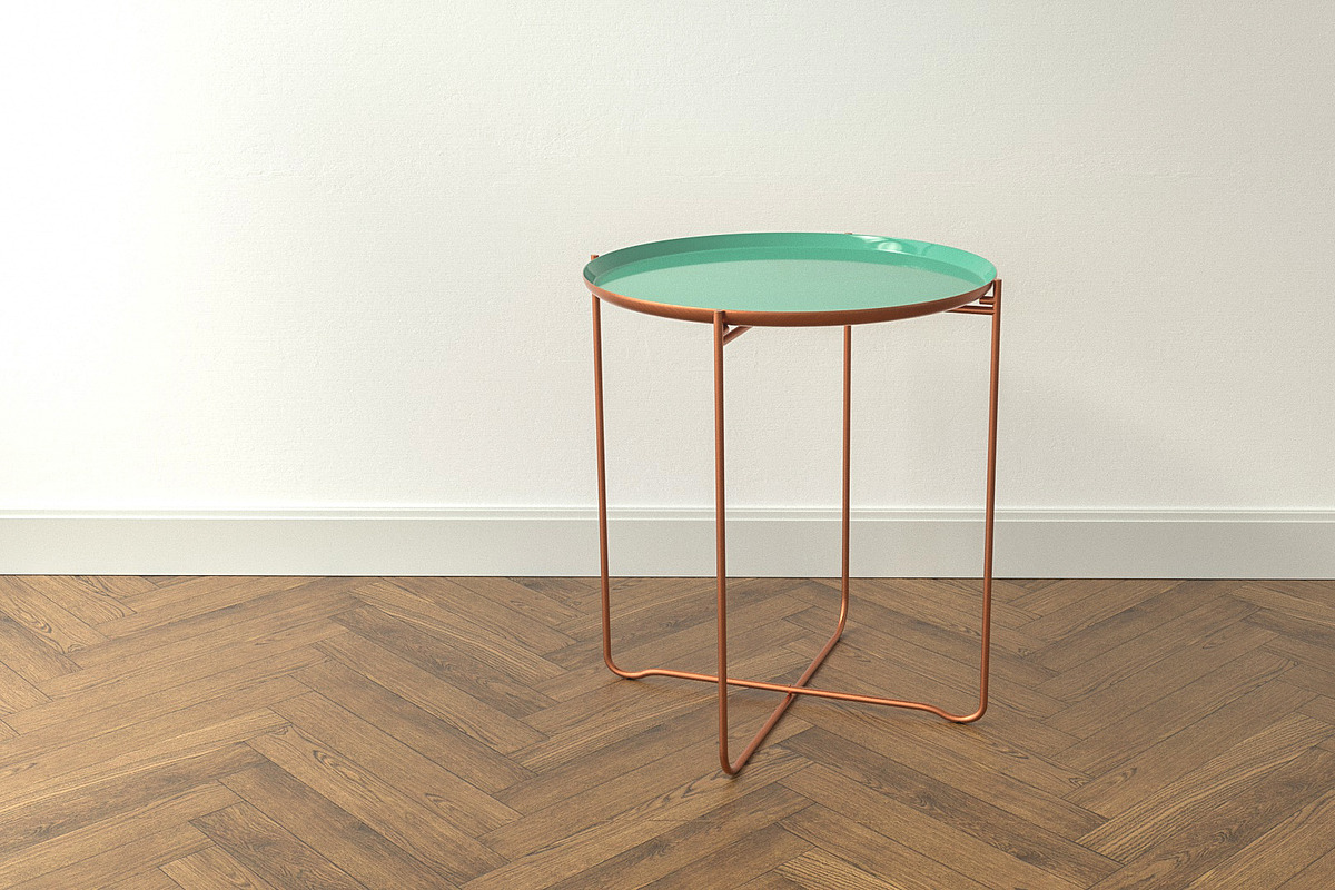 Design Side Table Khloe in 3D - product preview 8