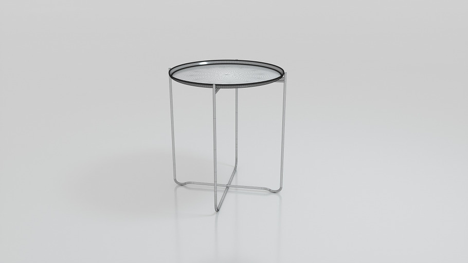 Design Side Table Khloe in 3D - product preview 1