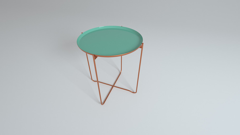 Design Side Table Khloe in 3D - product preview 3