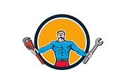 Superhero Handyman Spanner Wrench Ci