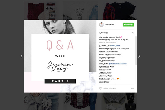 Hazel Instagram Pack in Instagram Templates - product preview 10