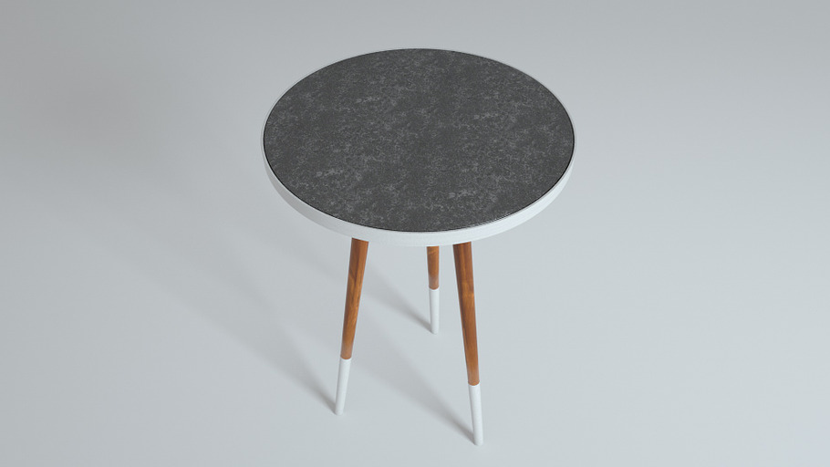 Design Side Table Mina in 3D - product preview 1