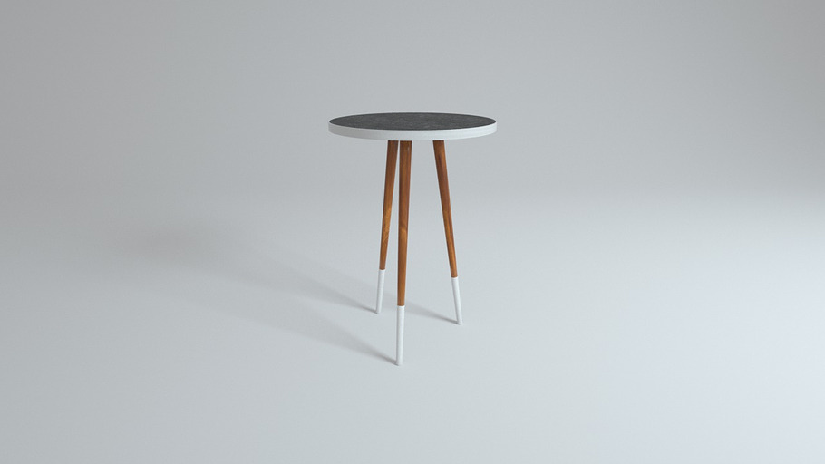 Design Side Table Mina in 3D - product preview 7