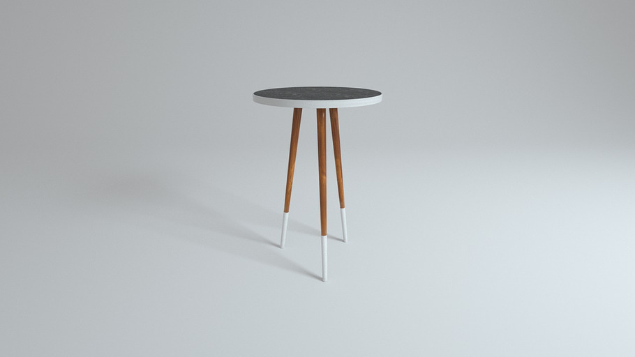 Design Side Table Mina in 3D - product preview 8